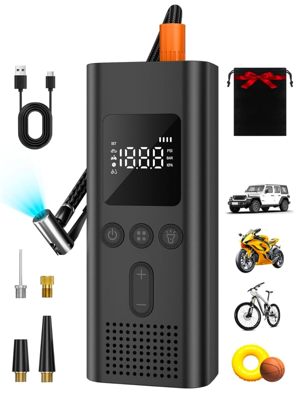 AIRSURE Portable Tire Inflator